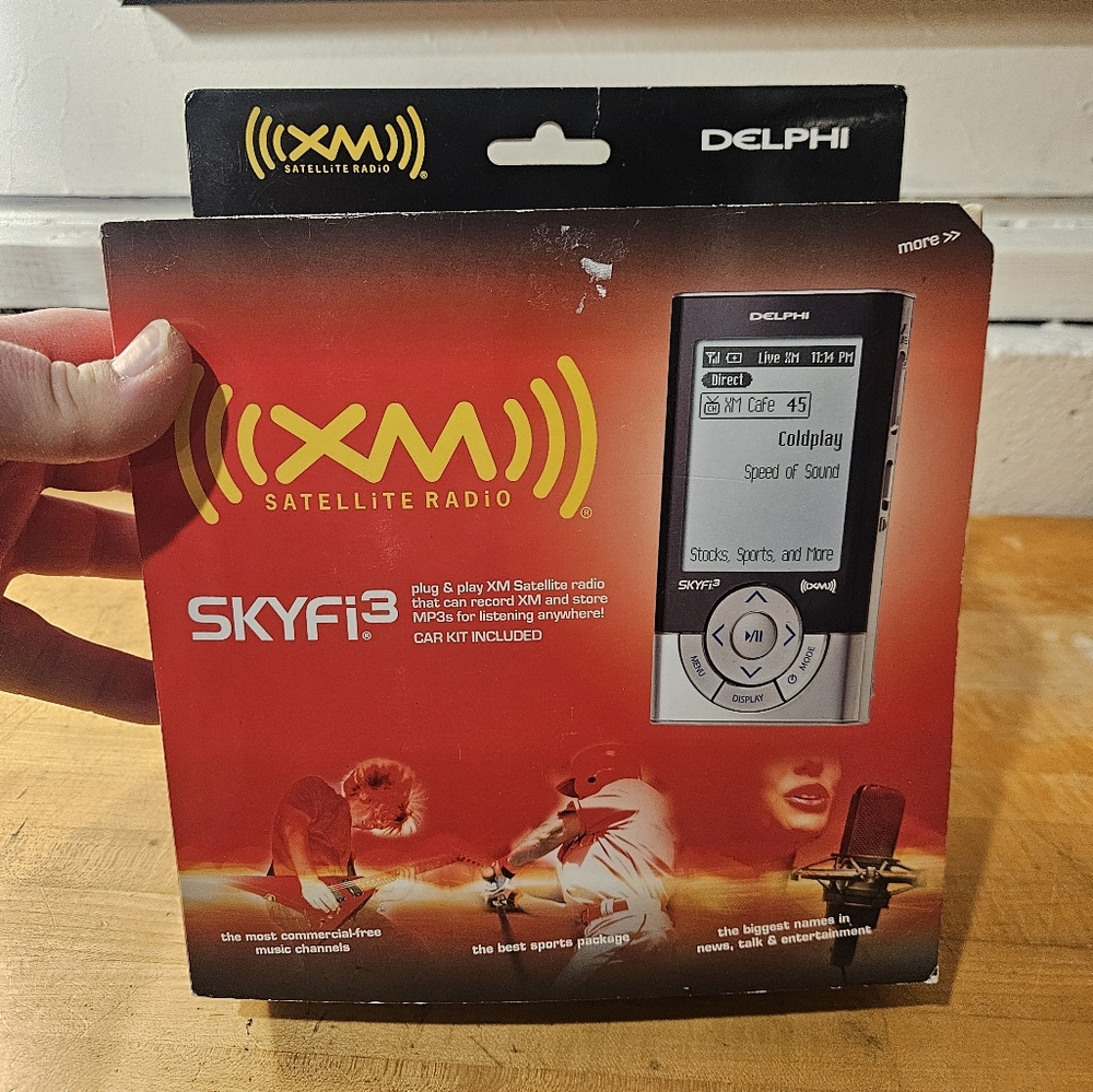 Delphi XM Serius Satellite Radio SKYFi3 Home Car Kit SA10224 - New